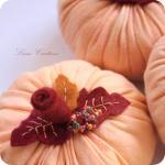Decorative Fabric Pumpkins..