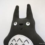 Totoro Plushie. Grey Handm..
